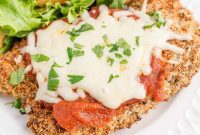Oven-Crisped Chicken Parmesan