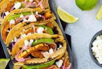 Hearty Delicata Squash and Black Bean Tacos
