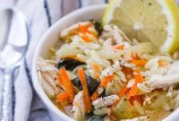 Lemon Chicken Orzo Soup for Instant Pot or Stovetop