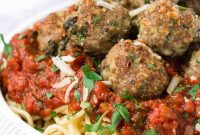 Healthy Baked Turkey Meatballs