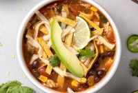 Fiesta Chicken Tortilla Soup