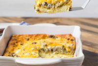 Golden Crescent Turkey Sausage Breakfast Bake