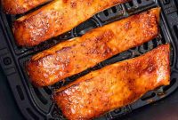 Perfectly Flaky Air Fryer Salmon
