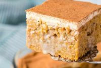Authentic Spiced Pumpkin Poke Cake