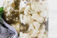 Quick Tangy Cauliflower Pickles
