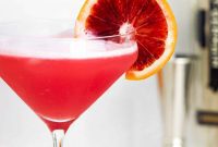 Zesty Blood Orange Elderflower Gin Fizz