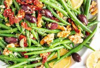 Zesty Mediterranean Green Bean Medley