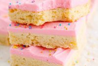 Dreamy Vanilla Bean Sugar Cookie Bars