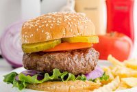 Air Fryer Burger Bliss