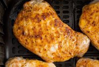 Golden Air Fryer Pork Chops