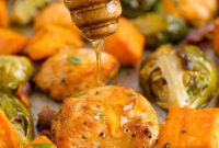 One-Pan Hot Honey Chicken Feast