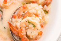 Luscious Coconut Cream Shrimp