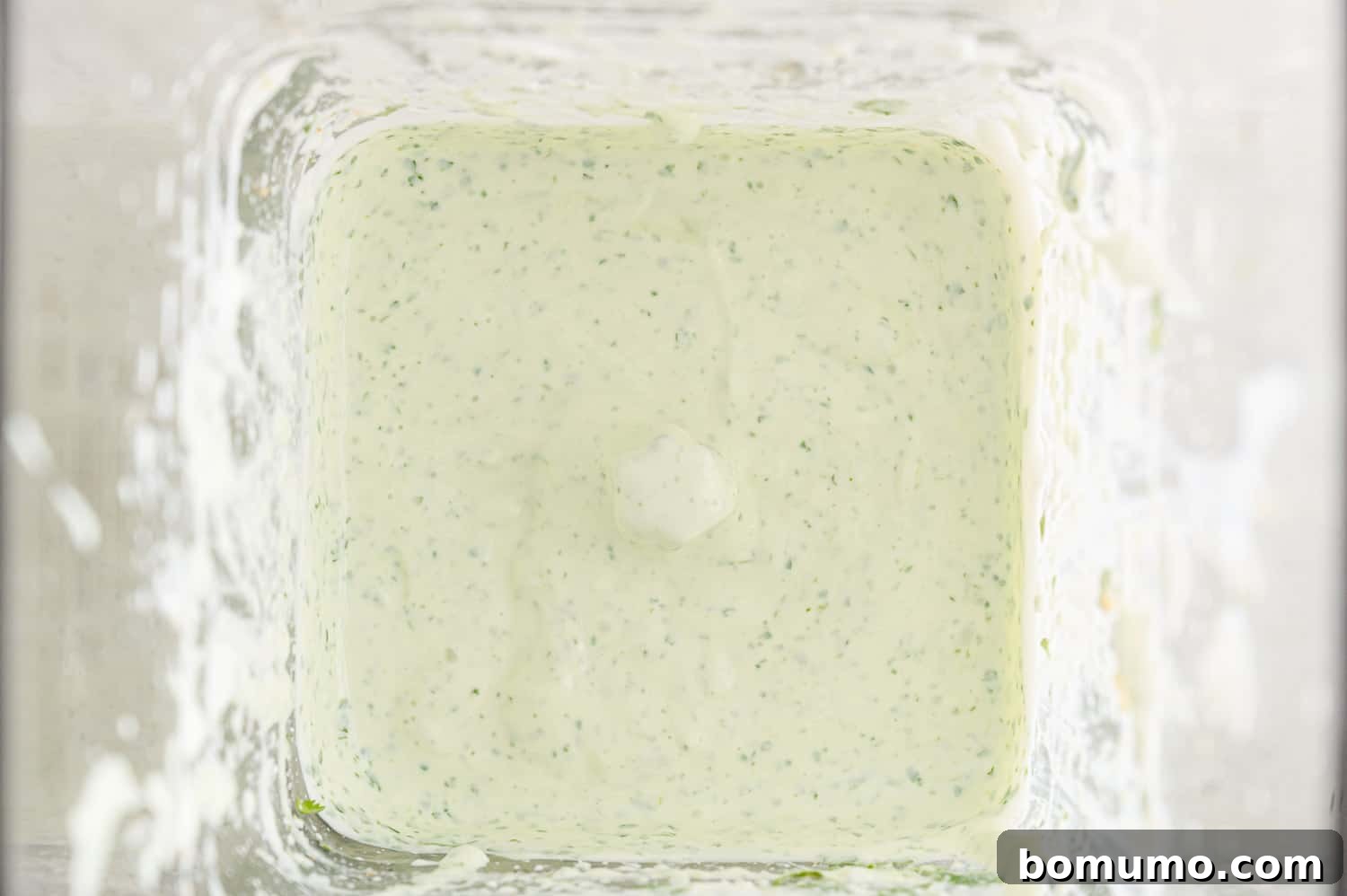 Sauce after blending.