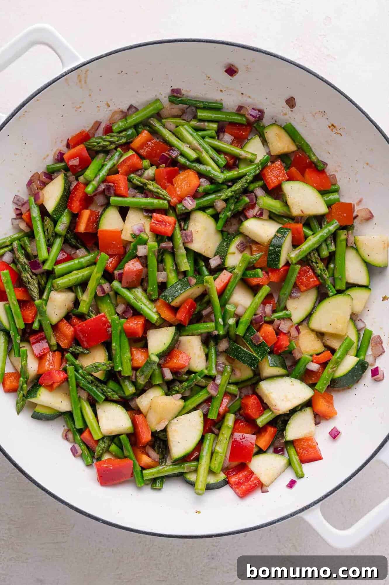 Pesto Gnocchi Delight 4 Sautéed vegetables