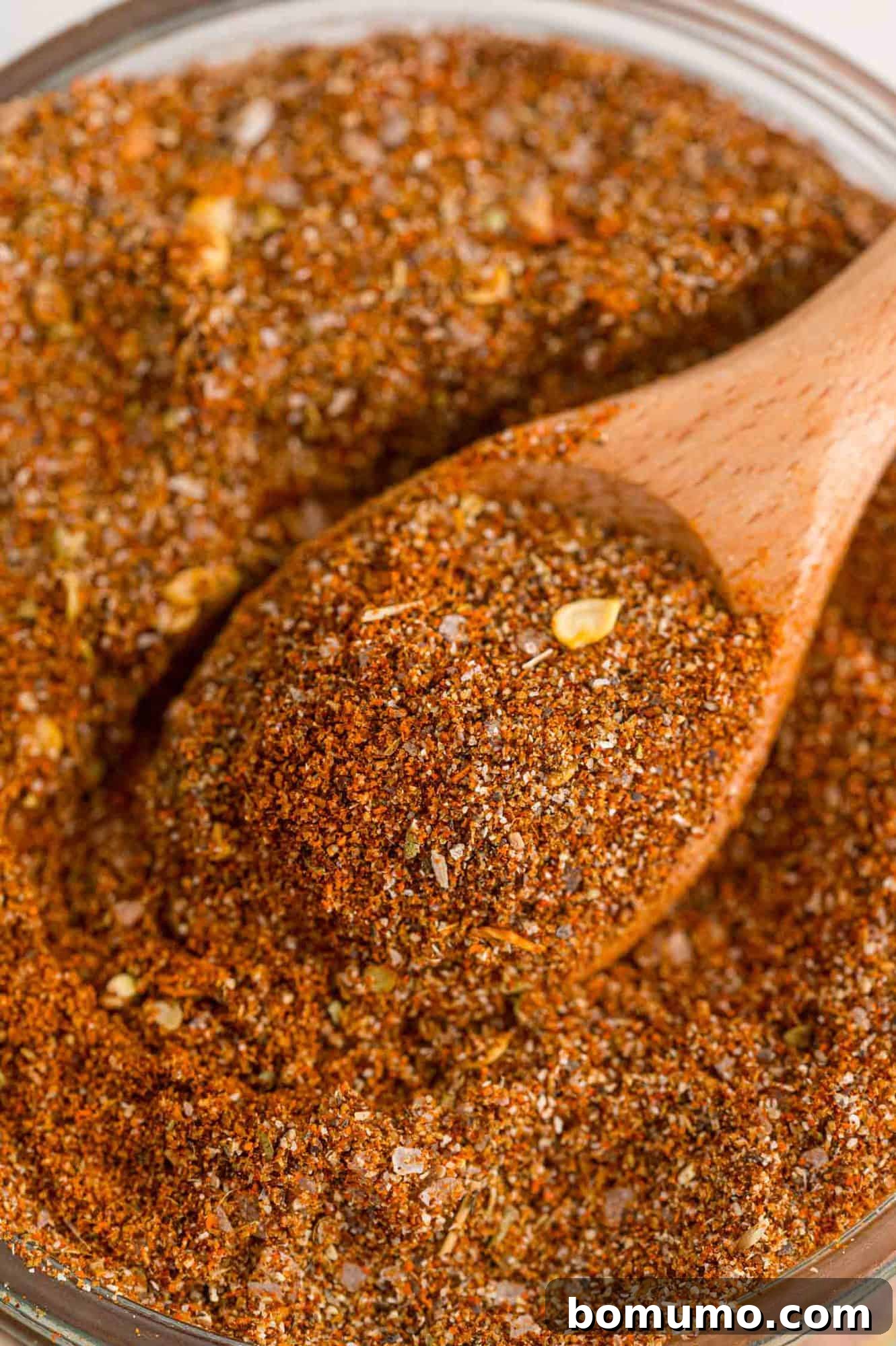 Close up of taco spice mix.