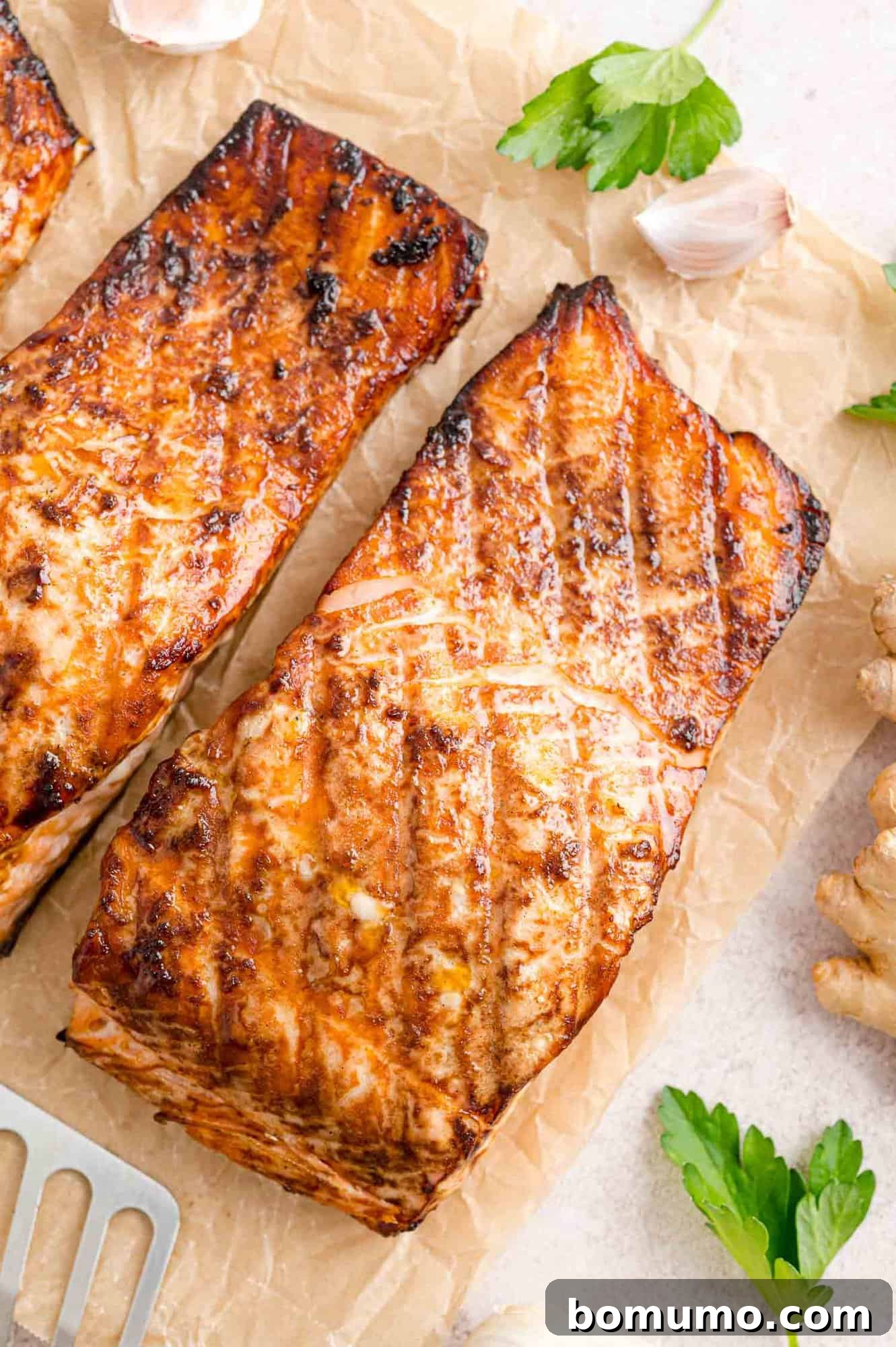 Grilled Salmon Fillets