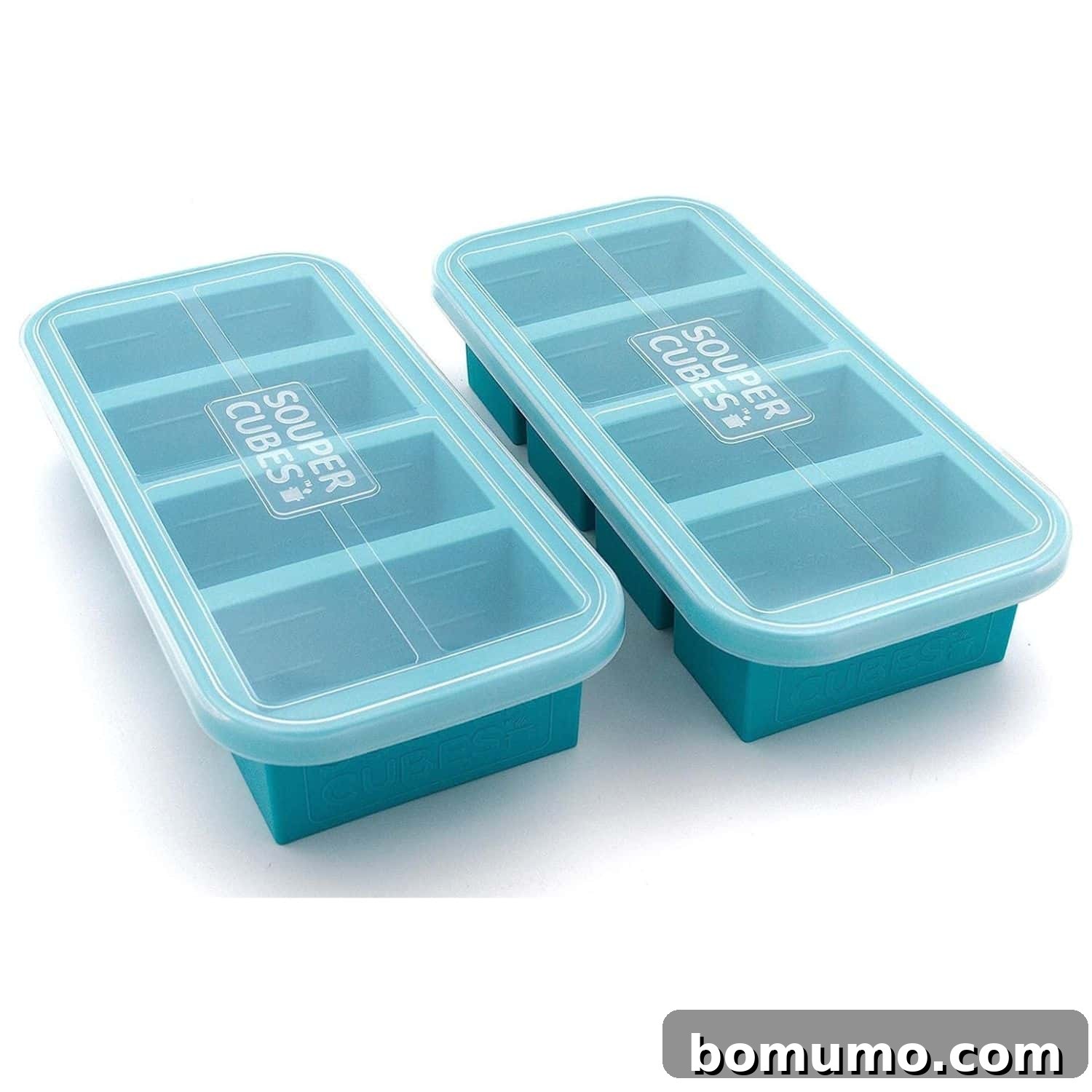 Souper cubes product image, showing frozen soup portions.