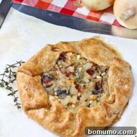 Vidalia Onion Tart with Bacon, Kale, and Thyme – touted as the best thing you'll ever eat.
