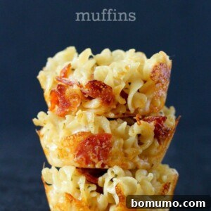 Pizza Macaroni and Cheese Muffins on RachelCooks.com