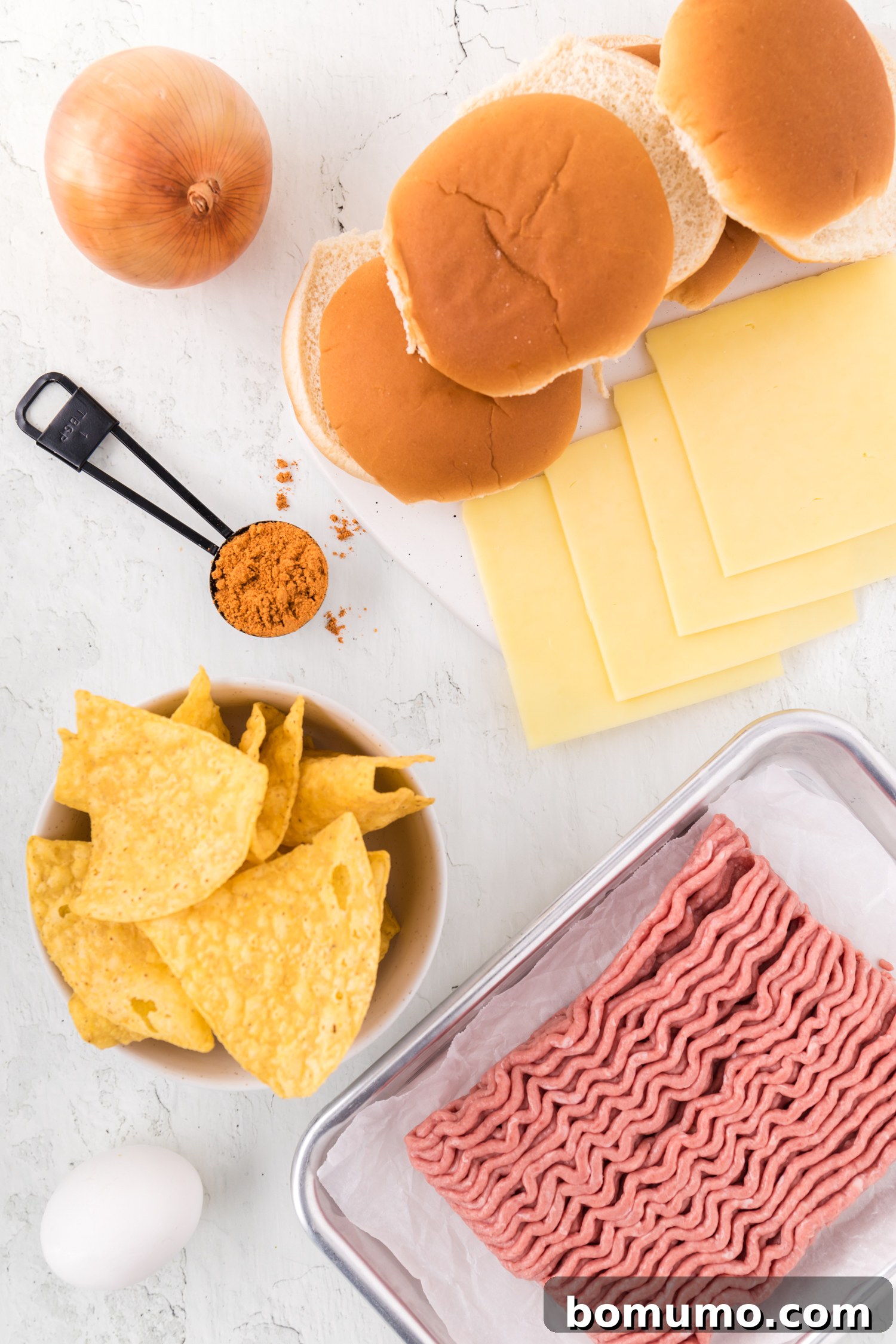 Ingredients needed for recipe.