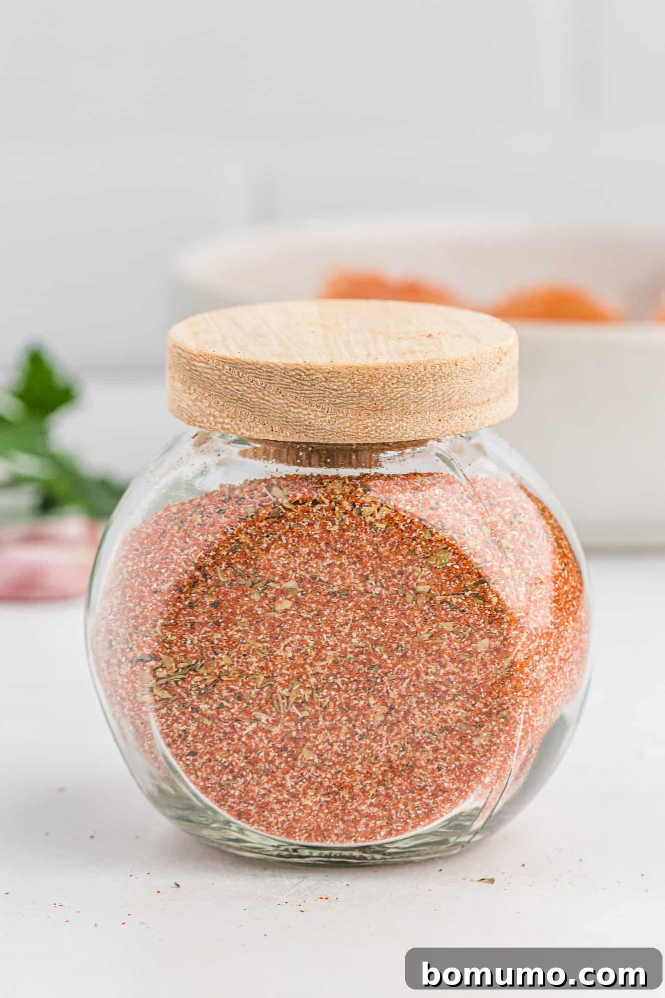 Cajun Spice Blend 8 Spice mix in a jar.