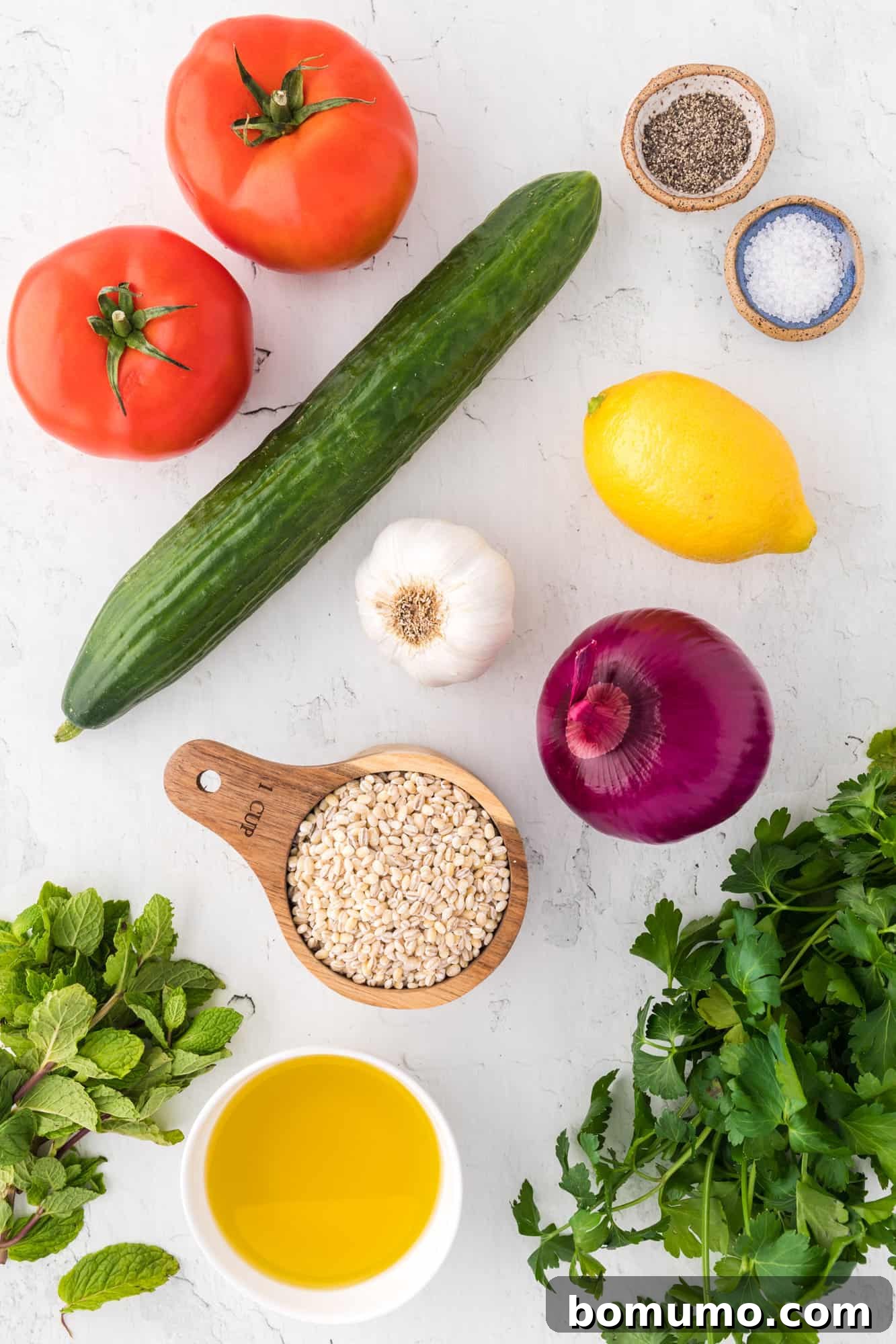 Ingredients needed for recipe.