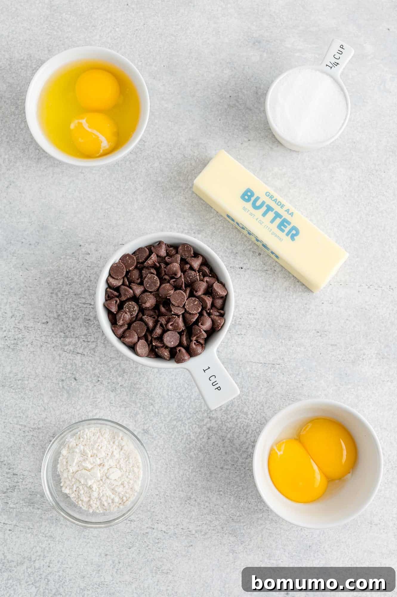 Ingredients needed for recipe.