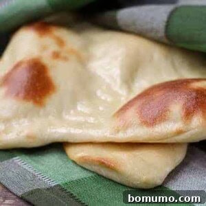 Easy Naan Recipe - RachelCooks.com