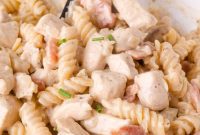 One-Pan Creamy Chicken Bacon Ranch Pasta
