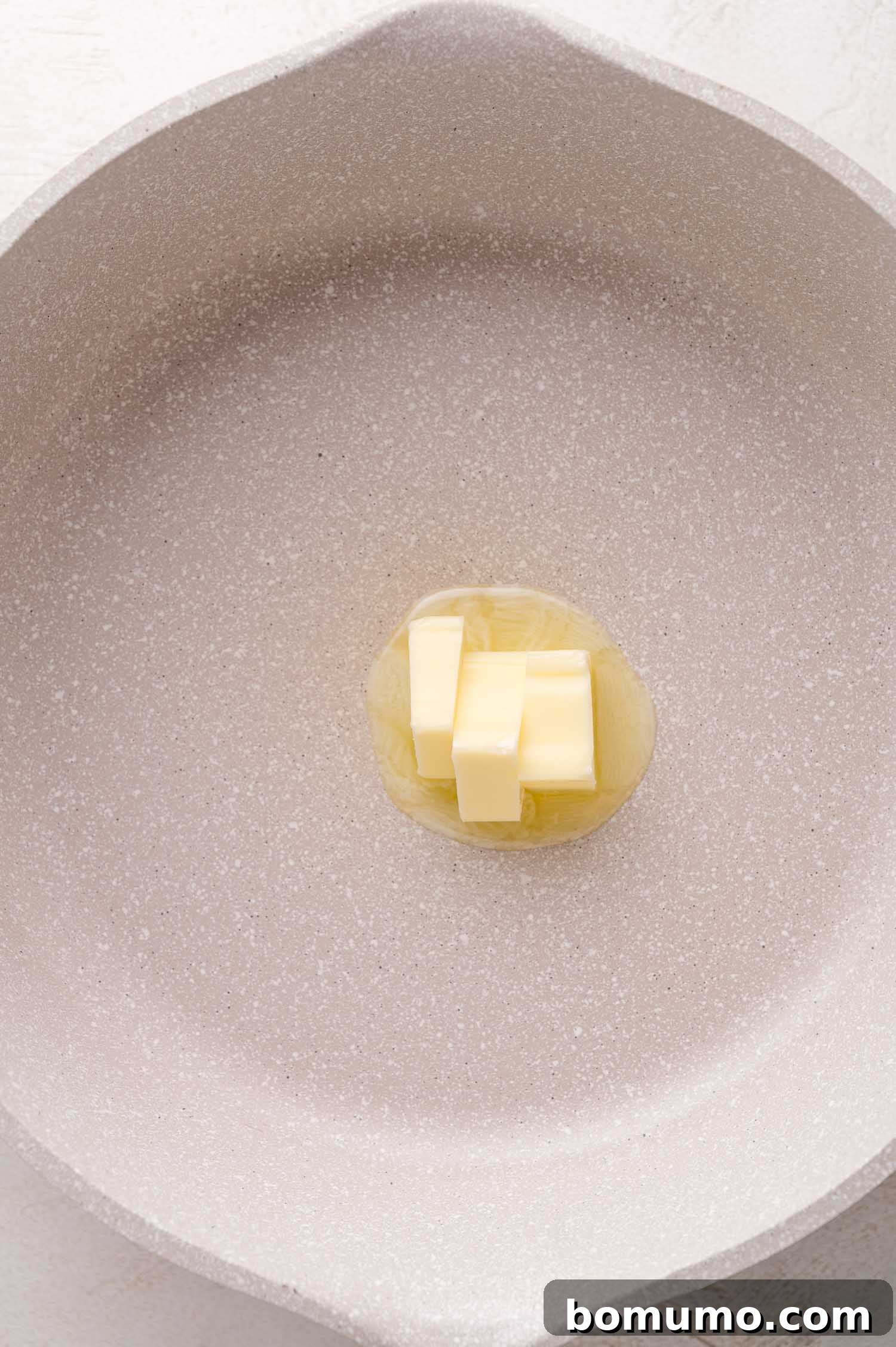 Melting butter