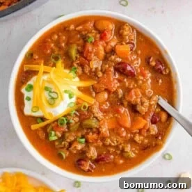 Beef Chili With Beans