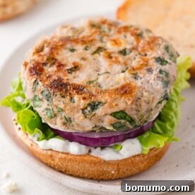 Greek Turkey Burgers
