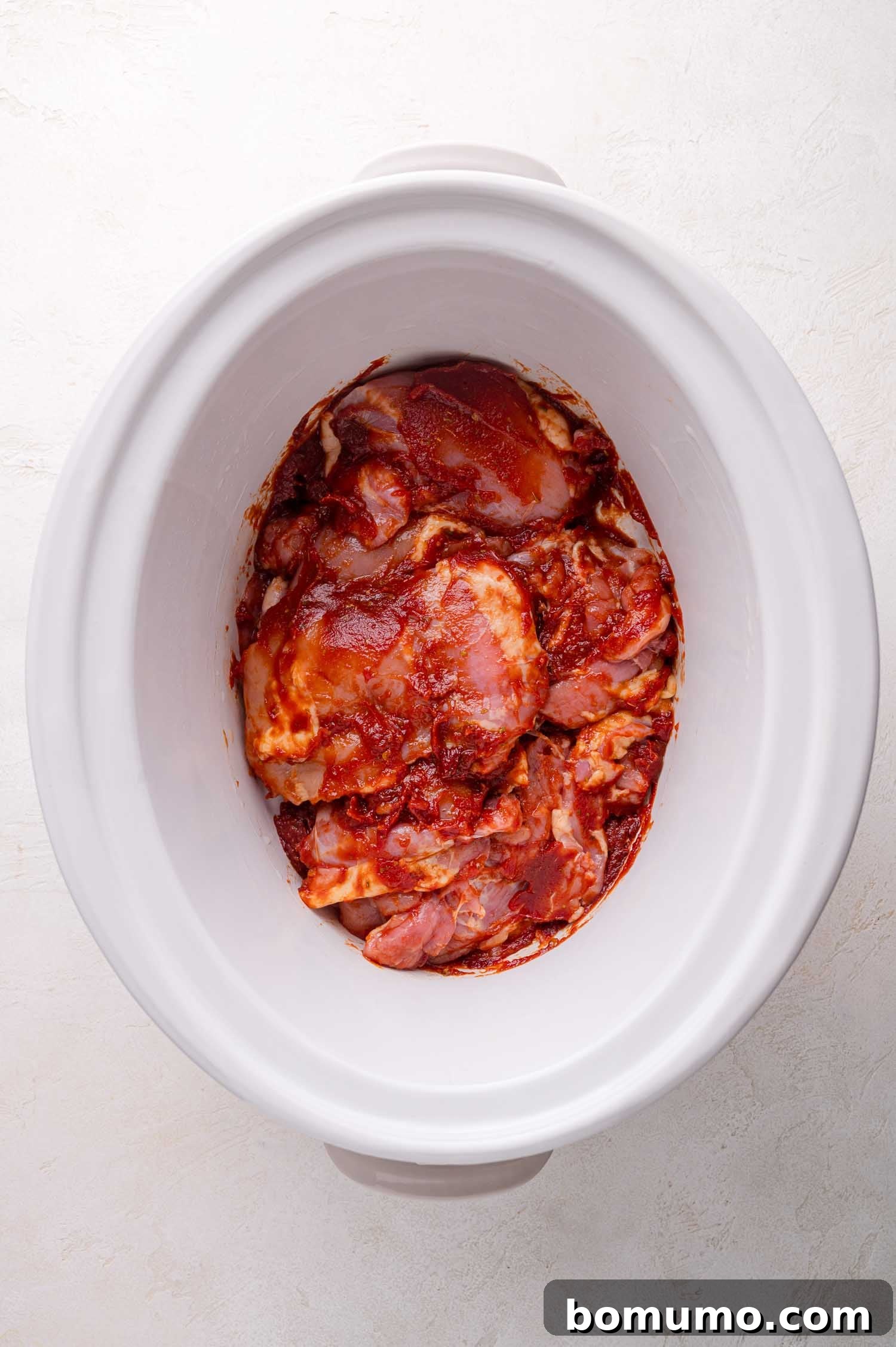Chicken with sauce