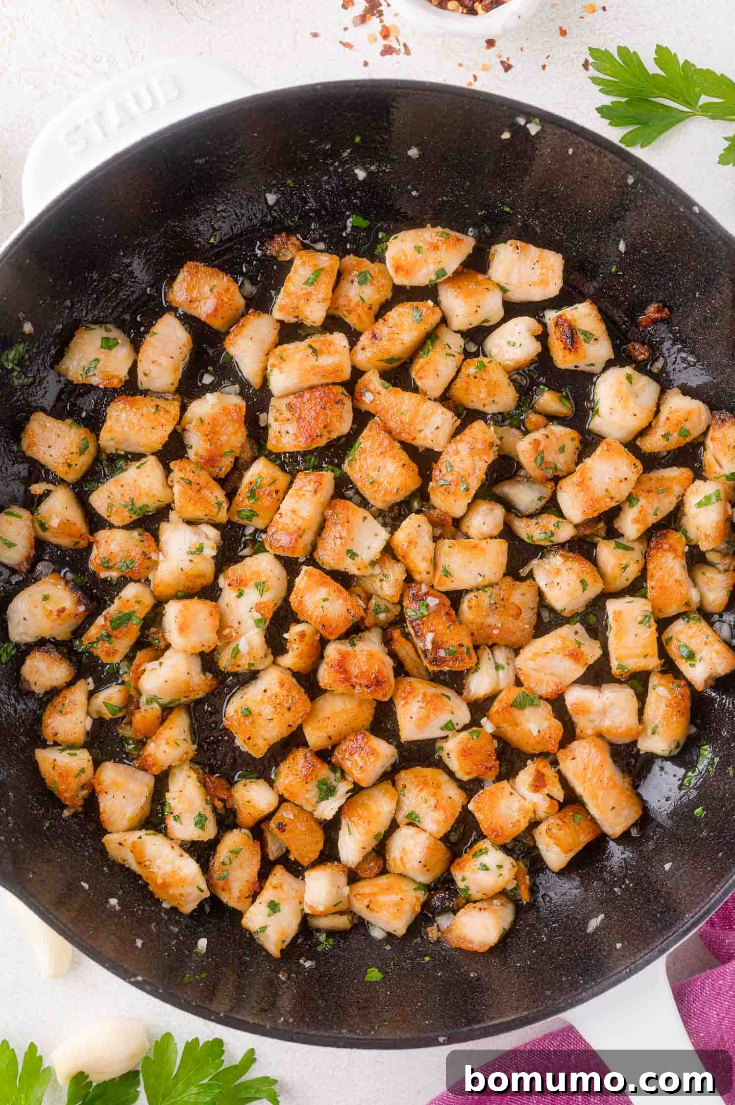 Garlic Butter Chicken Bites