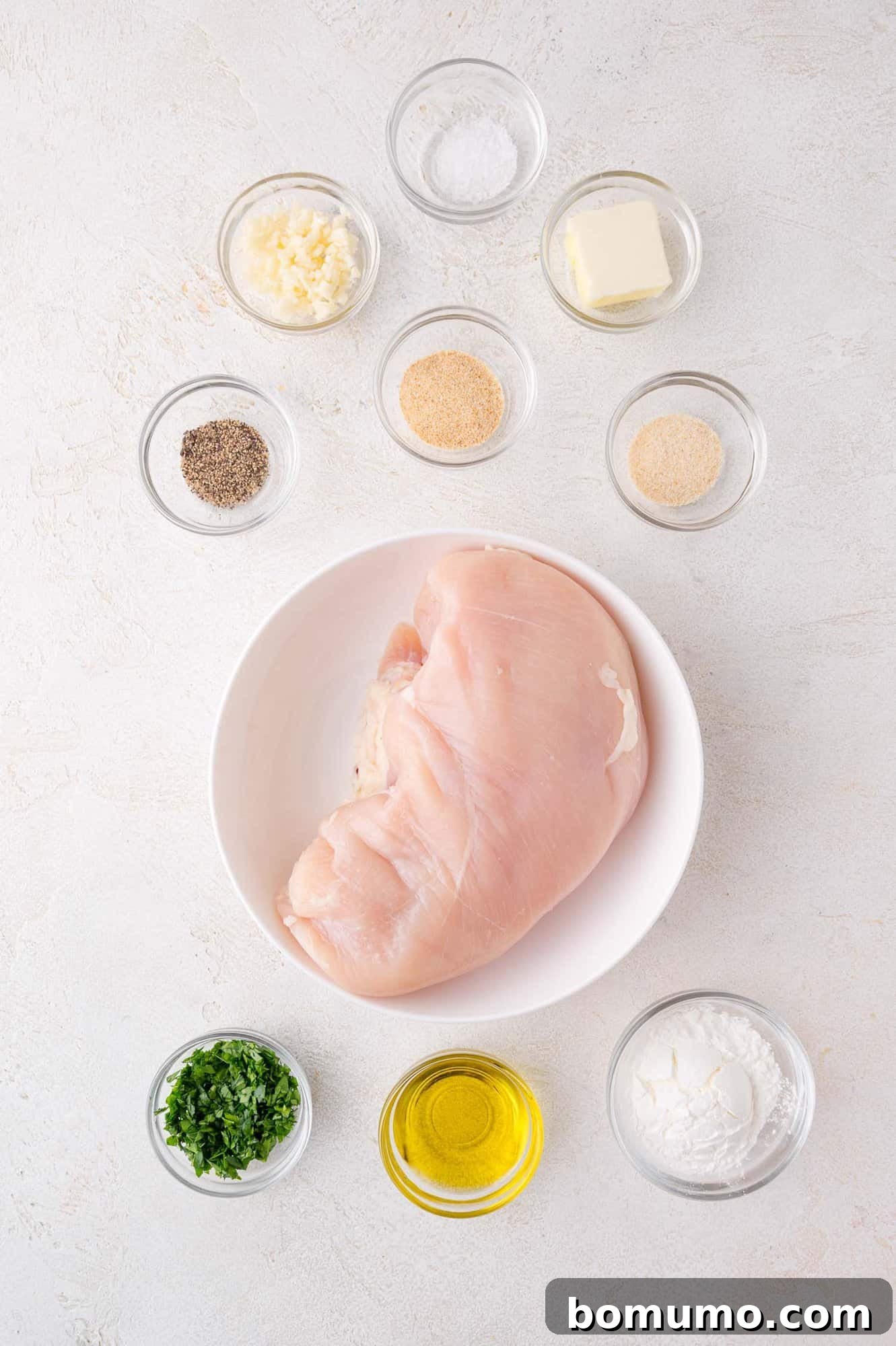 Garlic Butter Chicken Bites Ingredients