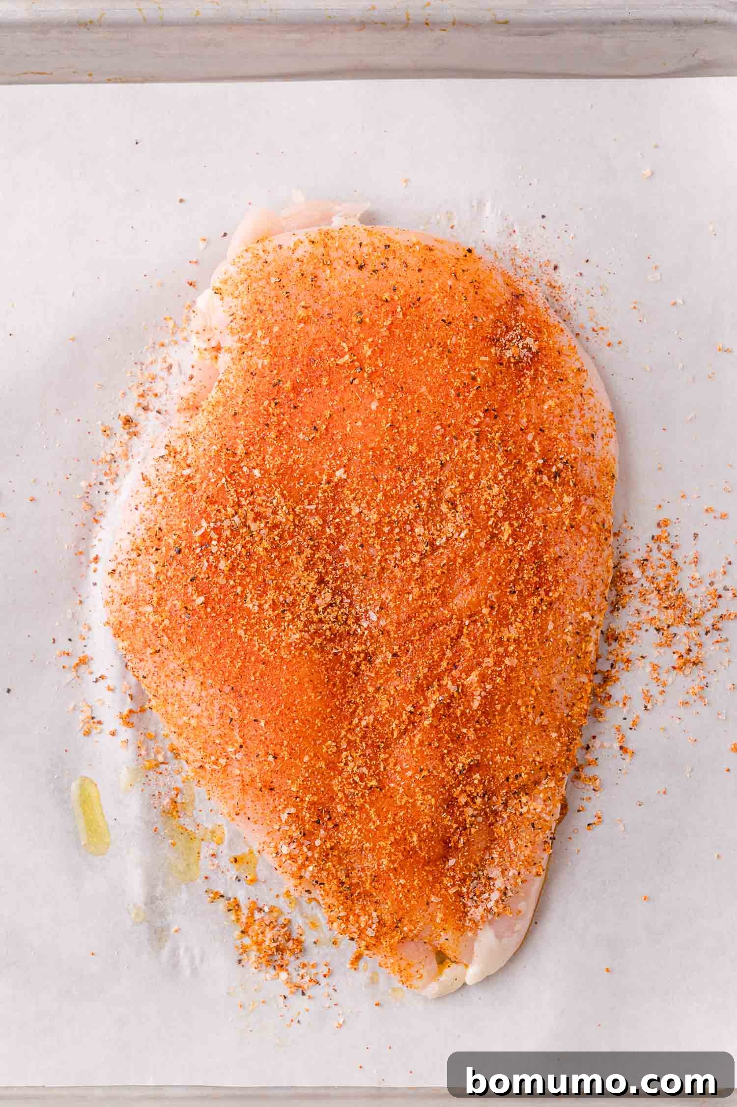 Seasoned chicken