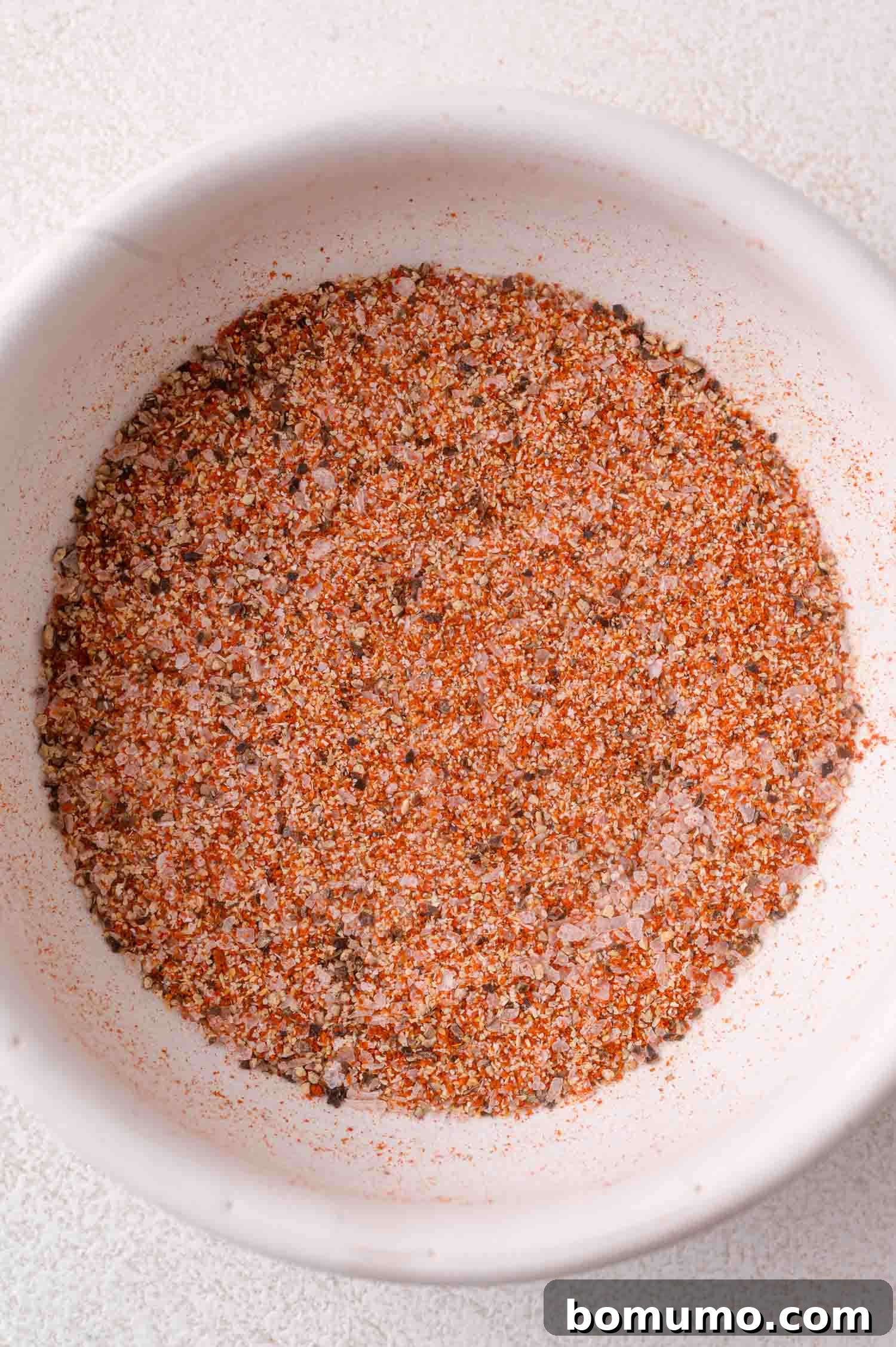 Mixed spices in a bowl