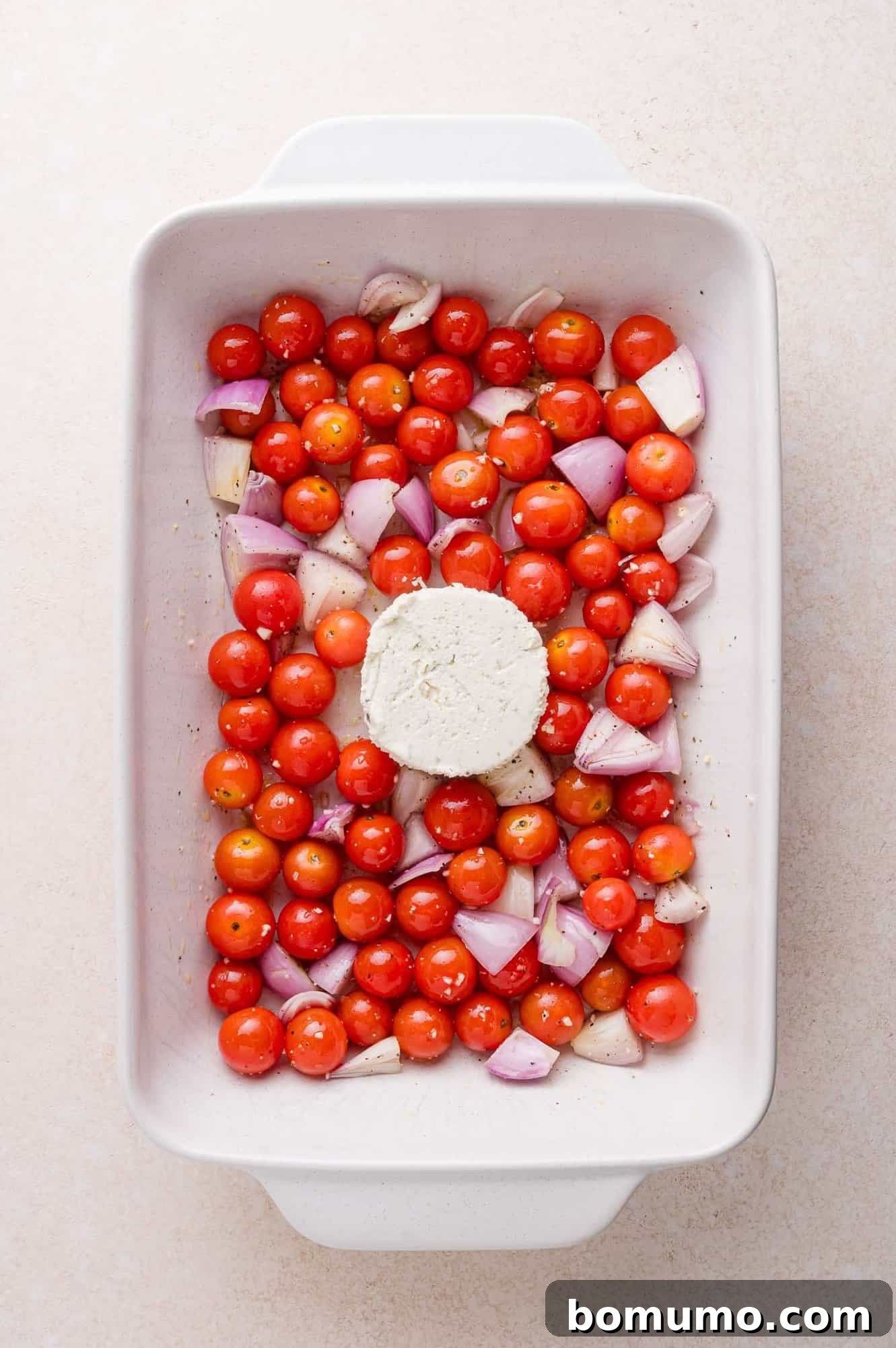 Boursin Cheese in Baking Dish