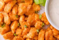 Buffalo Chicken Poppers