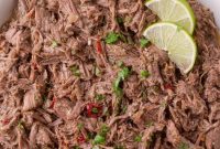Effortless Shredded Barbacoa